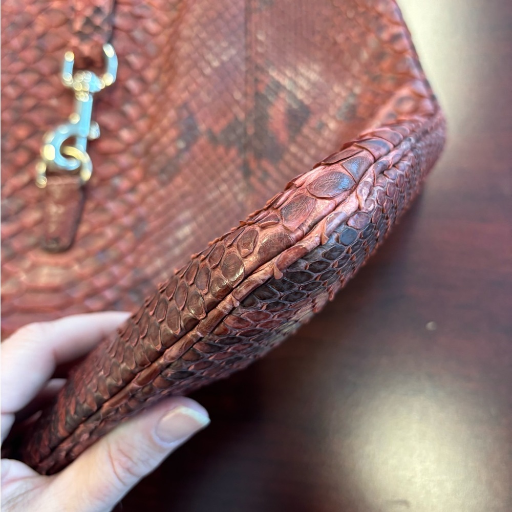 Vintage Gucci Jackie Python Hobo - image 7